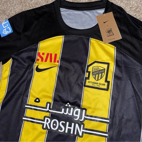Nike Al Ittihad Kante 2023/2024 Men’s Home Soccer Jersey🆕 - Picture 7 of 7
